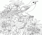 Coloriage Nature à Imprimer Dessin Sur Coloriageinfo