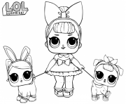 Coloriage LOL Doll Fancy Baby
