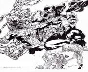 Coloriage Spiderman Et Venom