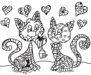 Coloriage St Valentin Dessin St Valentin Sur Coloriage Info