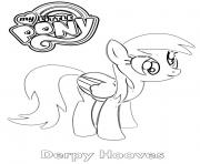 Coloriage Derpy Hooves MLP