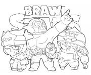 Coloriage Poco Brawl Stars Dessin Brawl Stars A Imprimer