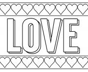 Coloriage St Valentin Sur Coloriage Info