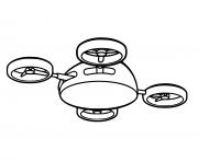 Coloriage Quadcopter Ricky Zoom