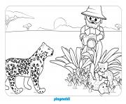 Coloriage animaux sauvages 3