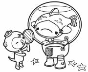 Coloriage meet the frown fish octonauts
