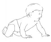 Coloriage Bebe Sur Coloriage Info