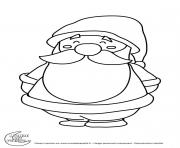 Coloriage titounis pere noel mignon