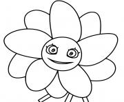 Coloriage poppy playtime marguerite