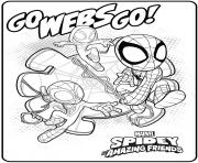 Coloriage spidey et ses amis go webs go